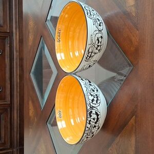 (Set of 2) Halloween Bowls